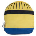 Despicable Me 4 Minion Shaped Cushion, side angle