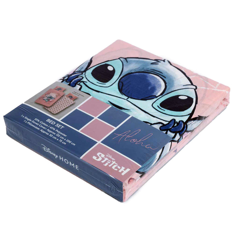 Lilo & Stitch Aloha Single Duvet Set, close-up detail