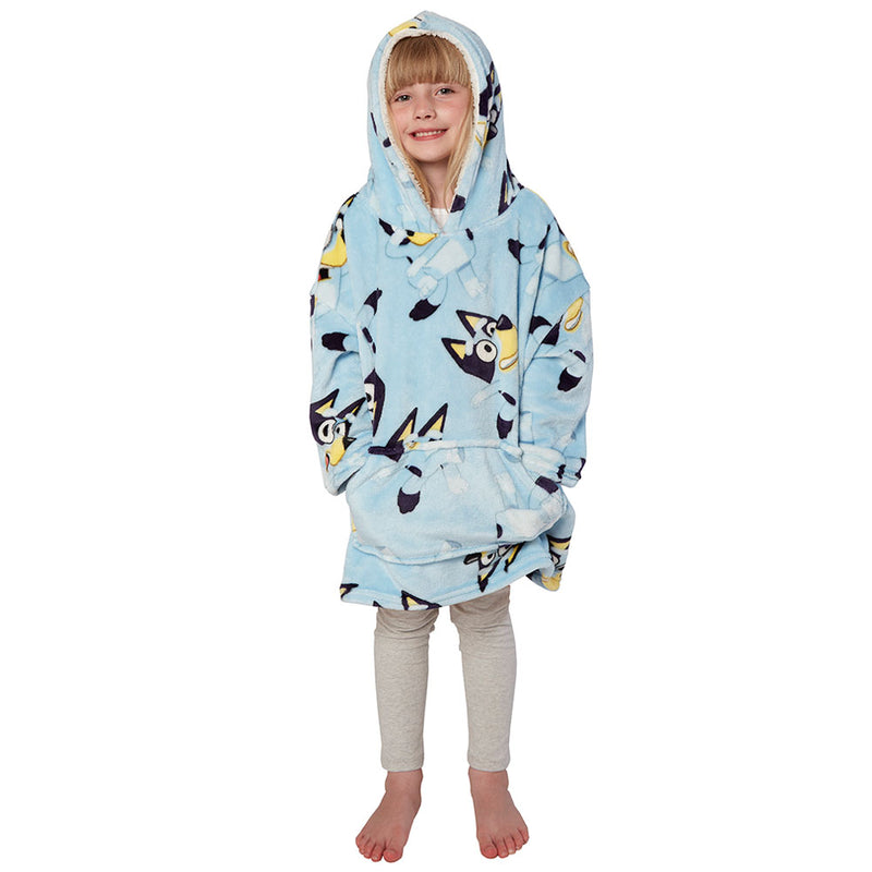 Bluey Kids Poncho Blanket, alternate view