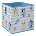 Bluey Twin Pack Storage Cube, side angle
