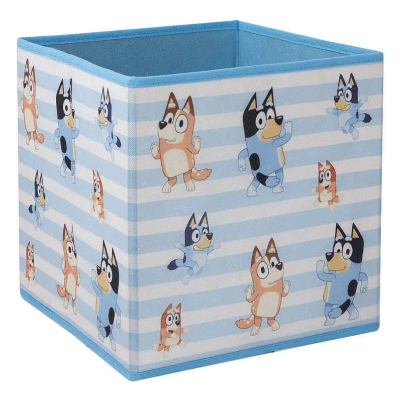 Bluey Twin Pack Storage Cube, side angle