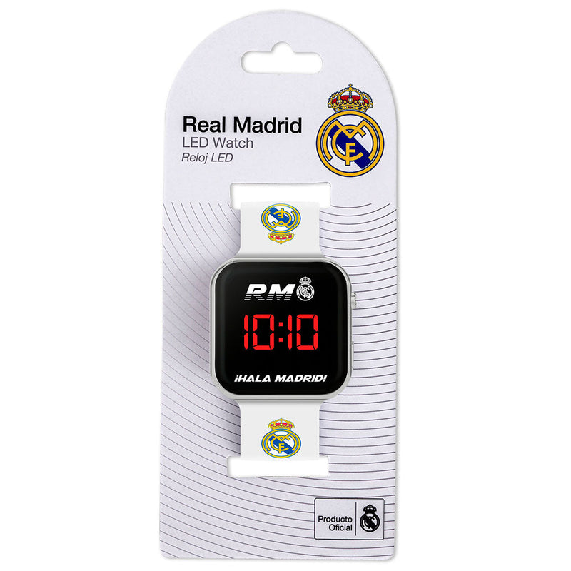 Real Madrid FC LED Kids Watch, side angle