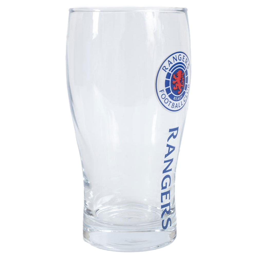 Rangers FC Tulip Pint Glass