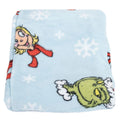 The Grinch Fleece Blanket, alternate view