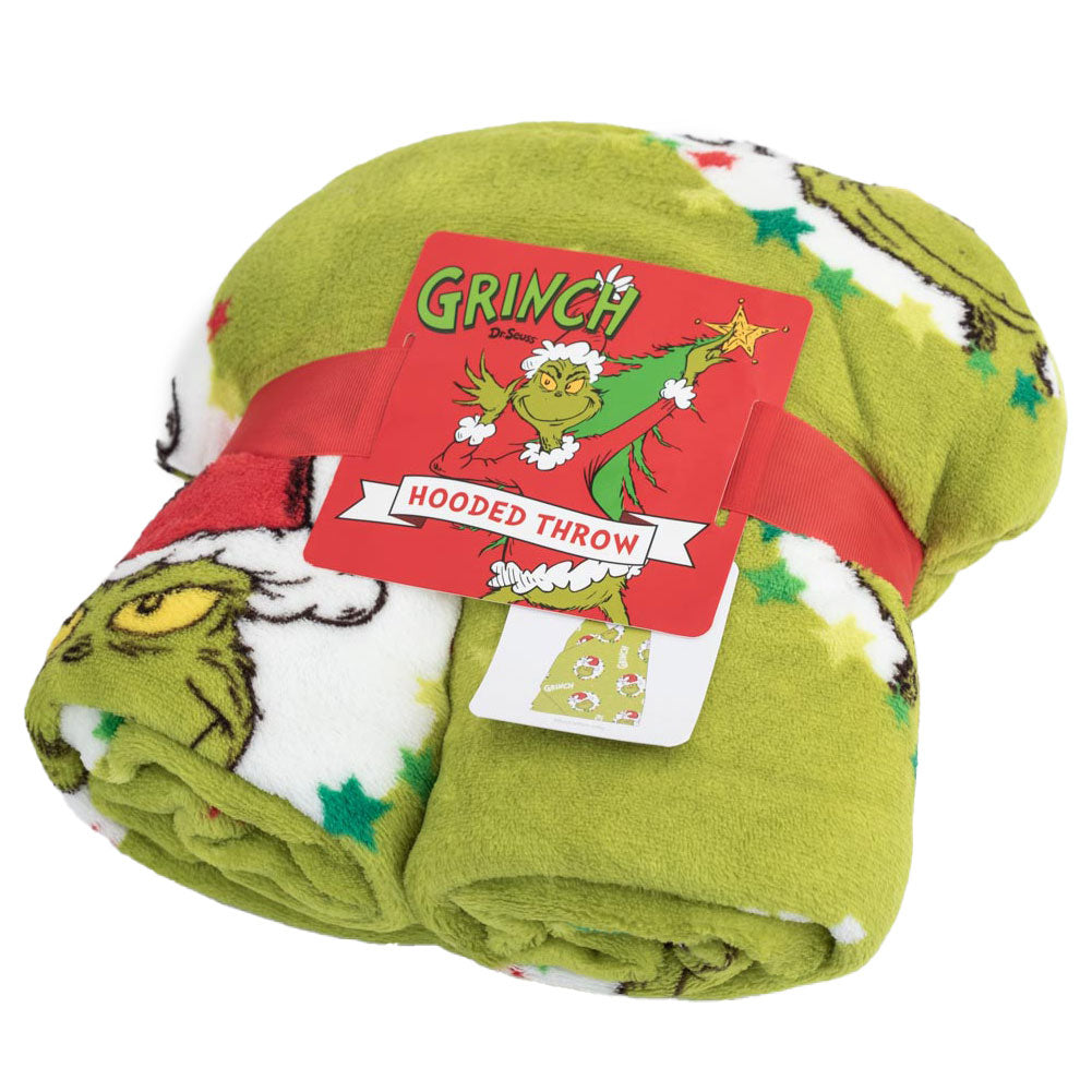 The Grinch Youth Hooded Blanket