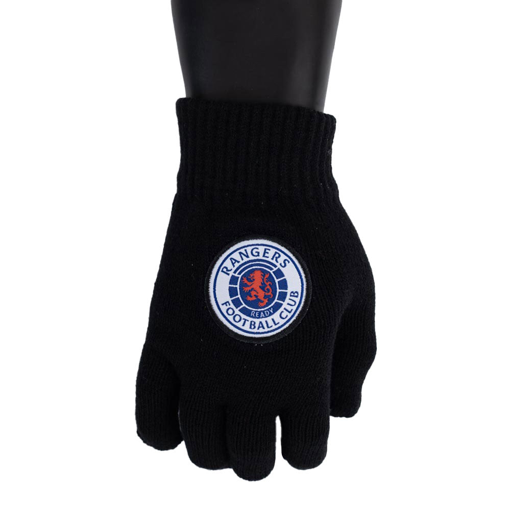 Rangers FC Knitted Junior Gloves