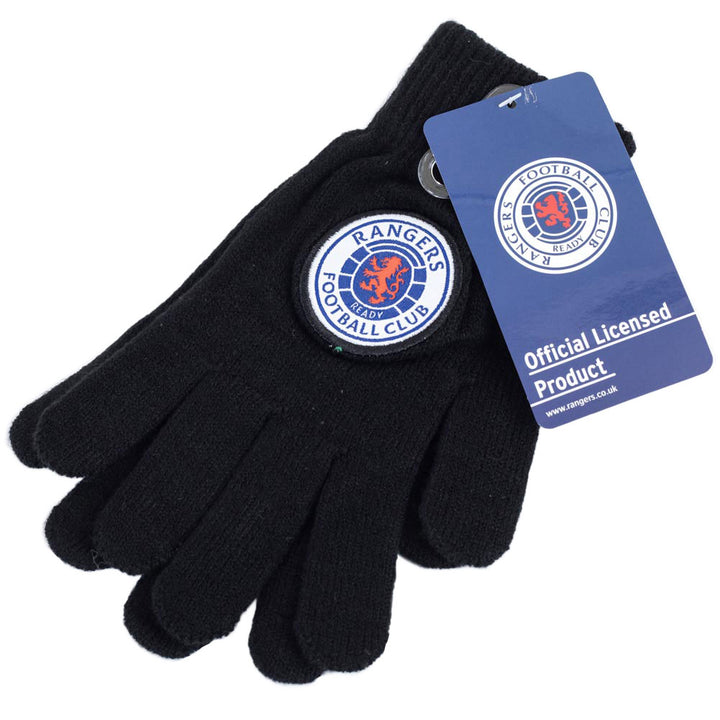 Rangers FC Knitted Junior Gloves