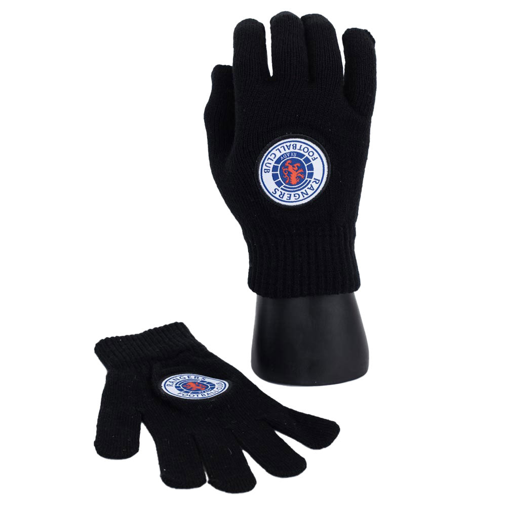 Rangers FC Knitted Junior Gloves