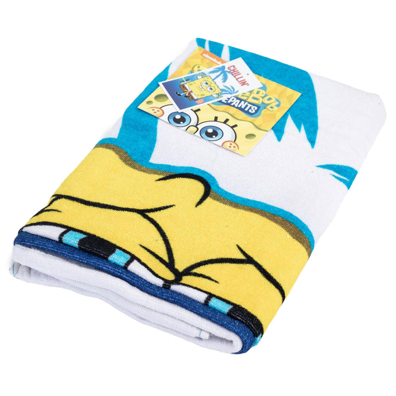 SpongeBob SquarePants Chillin Towel, side angle