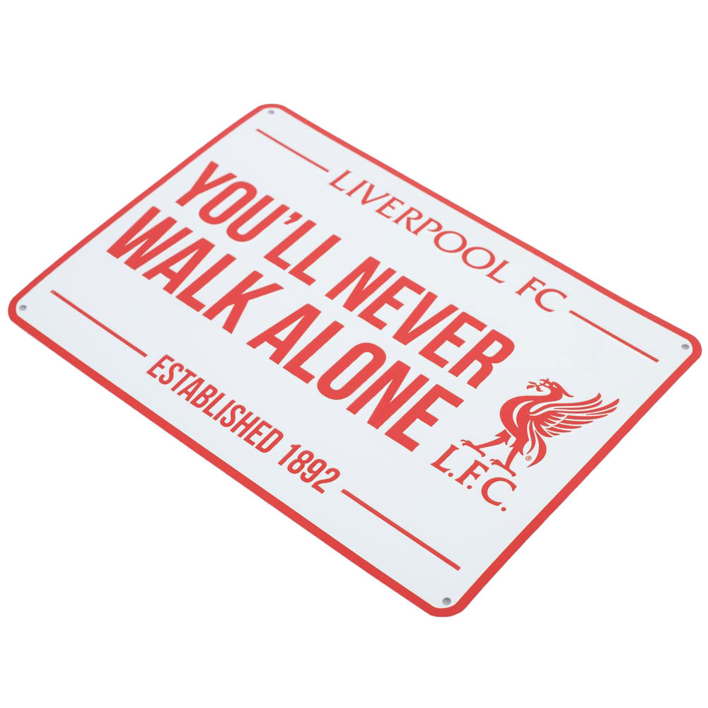 Liverpool FC Large You'll Never Walk Alone Sign