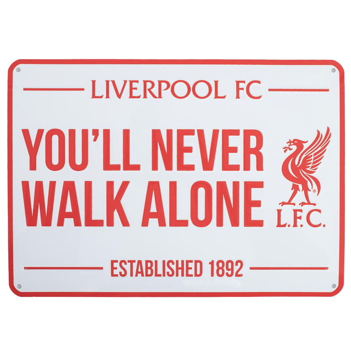 Liverpool FC Large You'll Never Walk Alone Sign