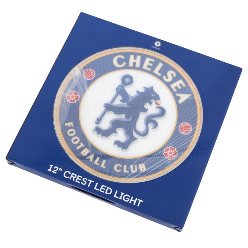 Chelsea FC 12 Inch LED Wall Light, close-up detail