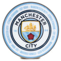 Manchester City FC 12 Inch LED Wall Light, side angle