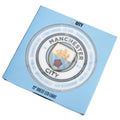 Manchester City FC 12 Inch LED Wall Light, close-up detail