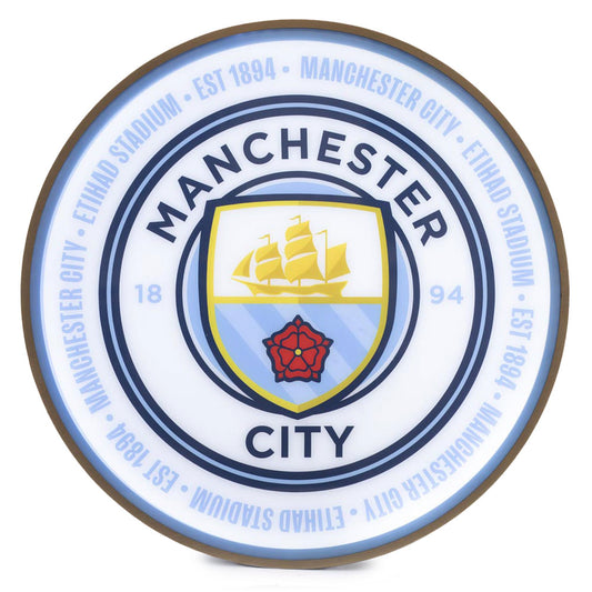 Manchester City FC 12 Inch LED Wall Light collectible from Infinity Collectables 2026
