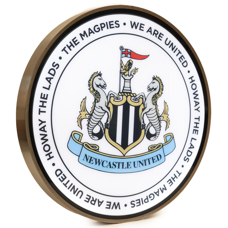 Newcastle United FC 12 Inch LED Wall Light, alternate view