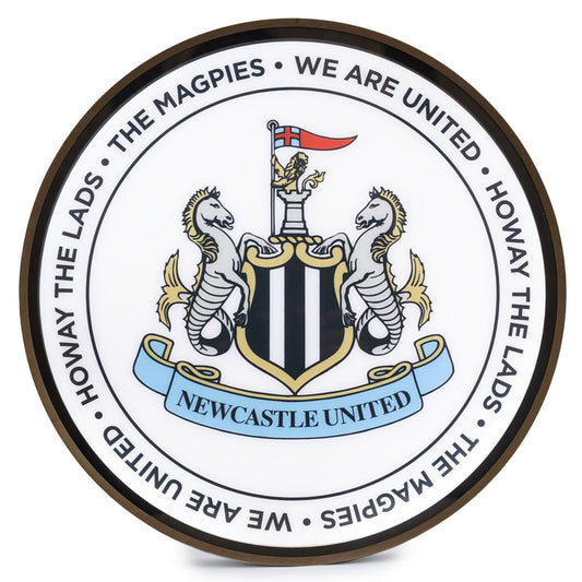 Newcastle United FC 12 Inch LED Wall Light collectible from Infinity Collectables 2026