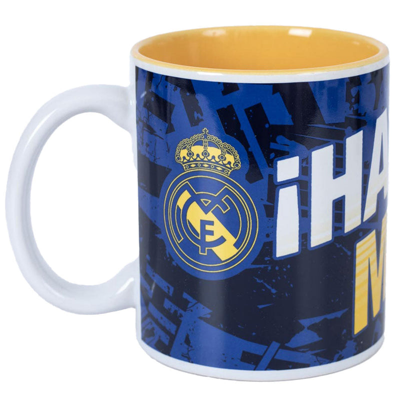 Real Madrid FC Real Madrid Hala Madrid Mug, close-up detail