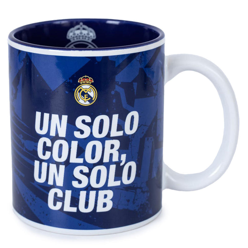 Real Madrid FC Real Madrid One Colour One Club Mug, close-up detail