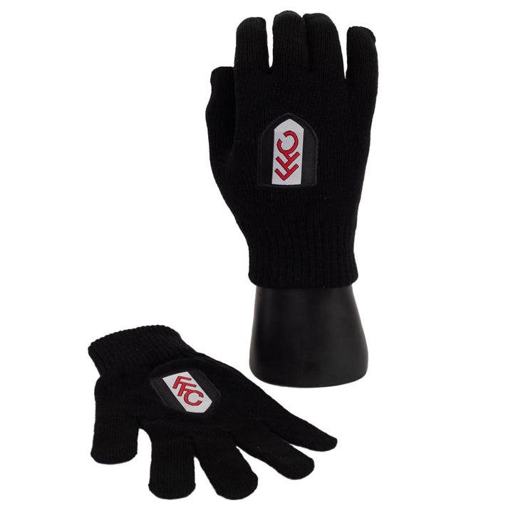 Fulham FC Knitted Gloves Junior