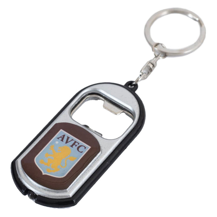 Aston Villa FC Keyring Torch Bottle Opener