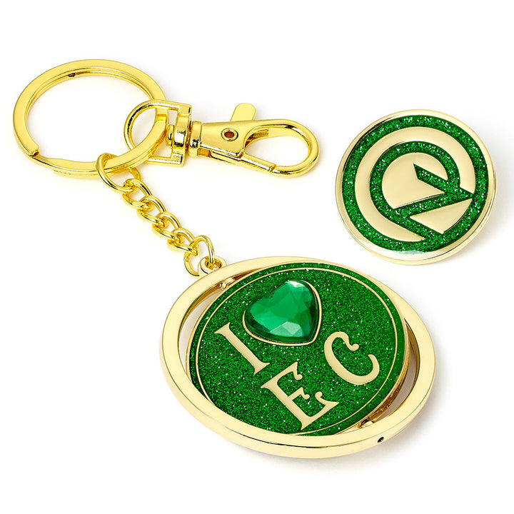 Wicked I Love Emerald City Keyring & Badge Set