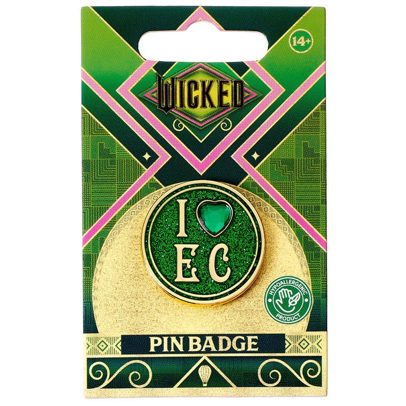 Wicked I Love Emerald City Pin Badge