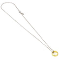 The Lord Of The Rings Silver Plated One Ring Necklace, close-up detail
