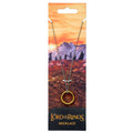 The Lord Of The Rings Silver Plated One Ring Necklace, rear view