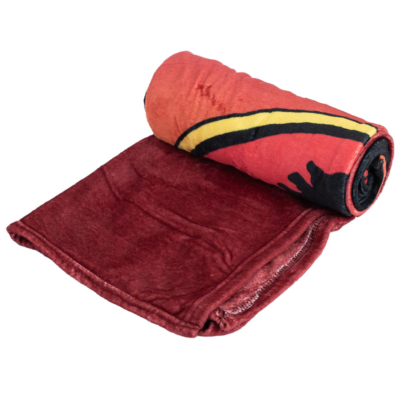 Jurassic Park Premium Fleece Blanket, side angle