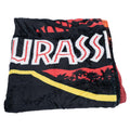 Jurassic Park Premium Fleece Blanket, close-up detail