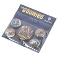 The Goonies Button Badge Set, side angle