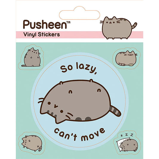 Pusheen Lazy Stickers collectible from Infinity Collectables 2026