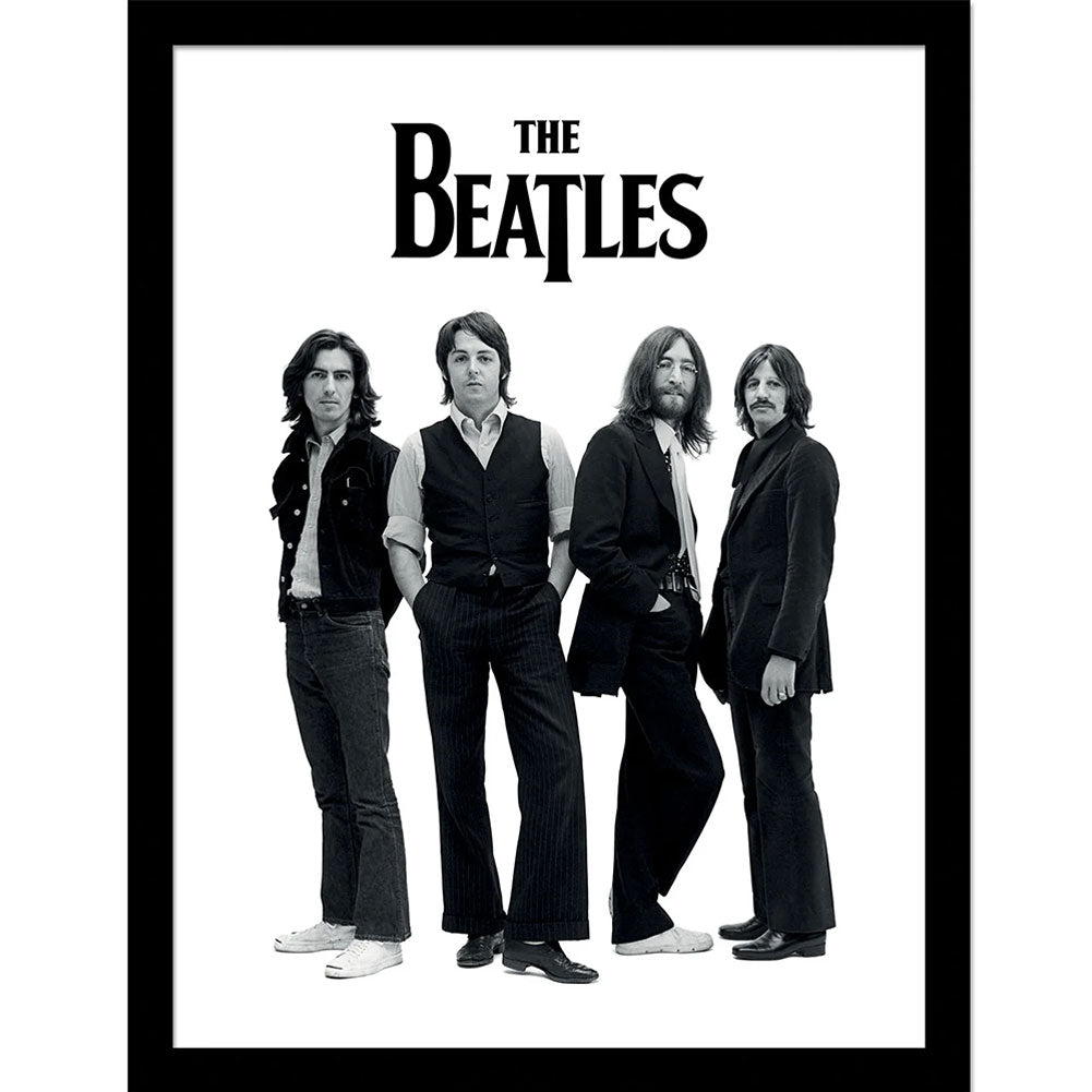 The Beatles Title 16" x 12" Framed Picture