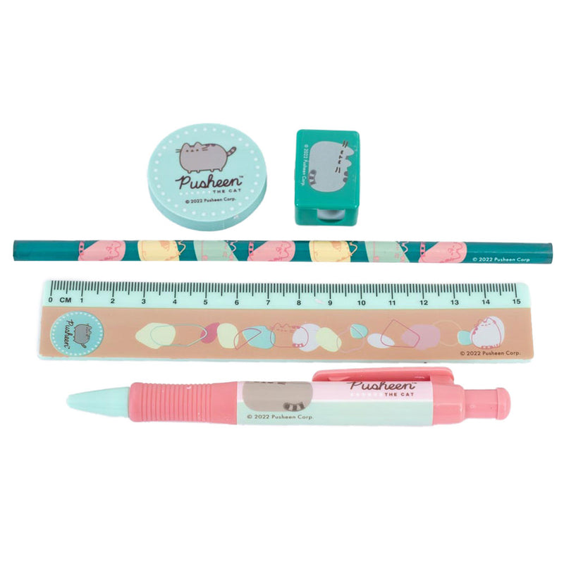 Pusheen 5pc Stationery Set collectible from Infinity Collectables 2026