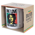 Bob Marley One Love Mug, close-up detail