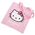 Hello Kitty Canvas Tote Bag, side angle