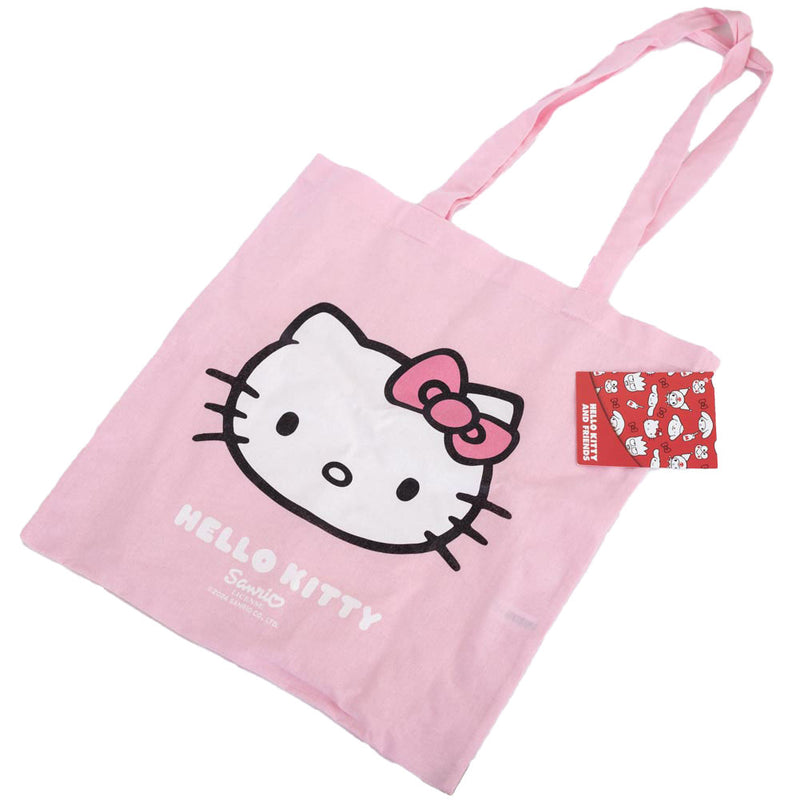 Hello Kitty Canvas Tote Bag, close-up detail