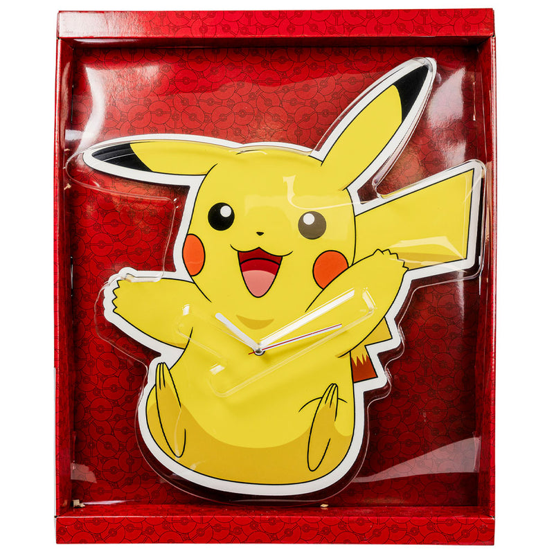 Pokemon XL Premium Wall Clock, close-up detail