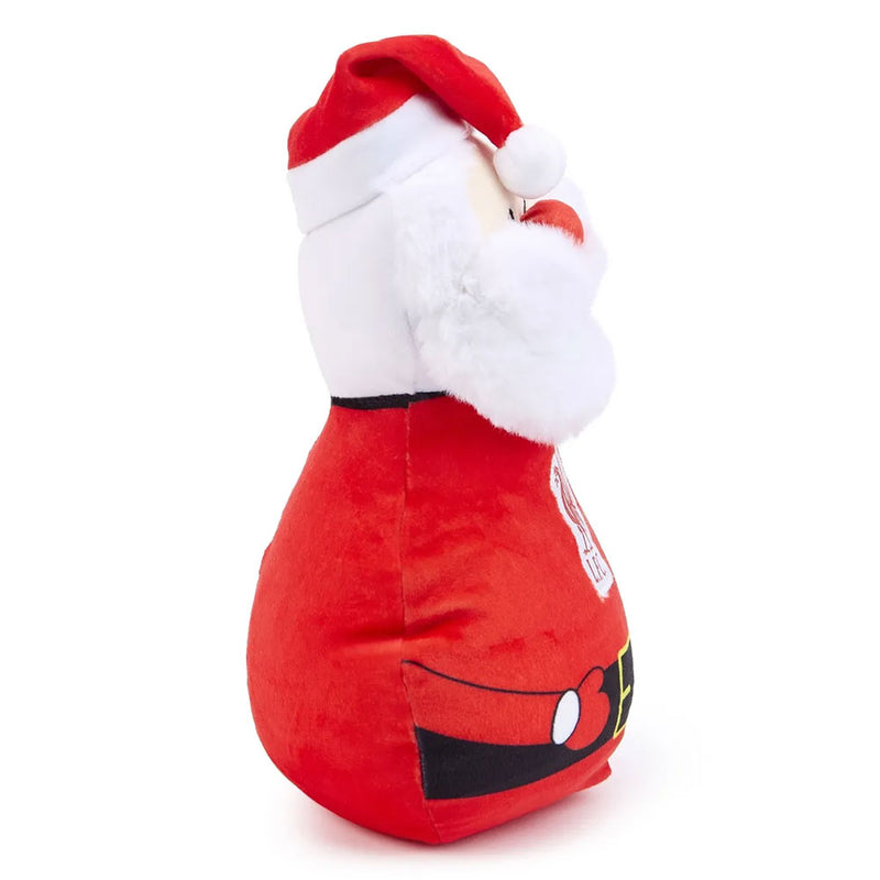 Liverpool FC Plush Santa, side angle