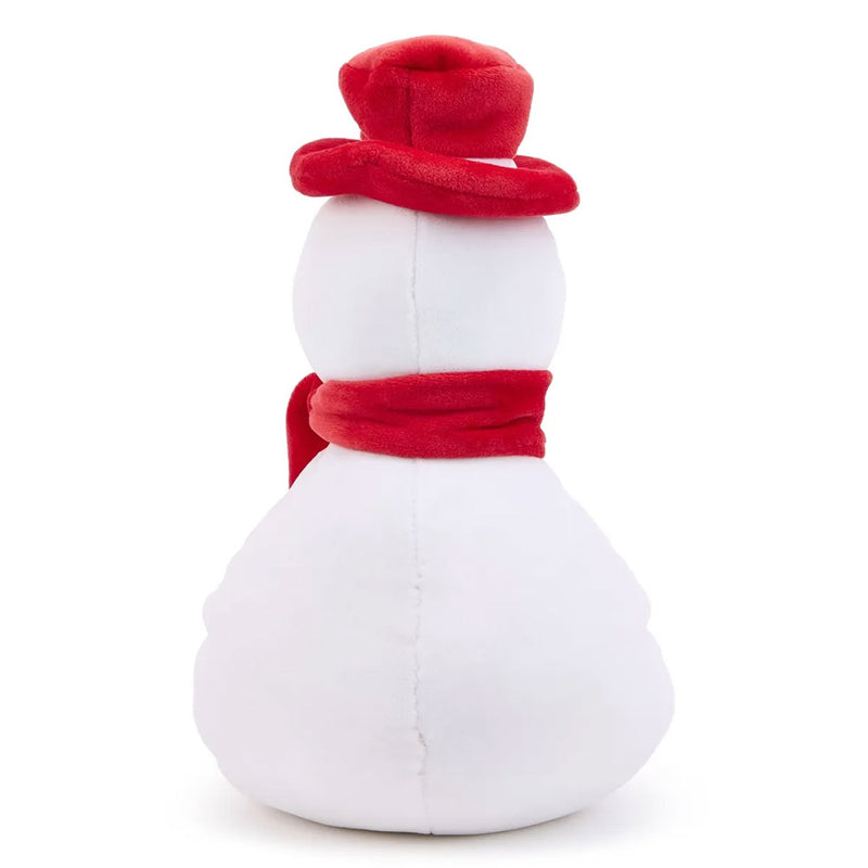 Liverpool FC Plush Snowman, close-up detail