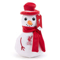Liverpool FC Plush Snowman, rear view