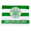 Celtic FC Sherpa Fleece Blanket, side angle
