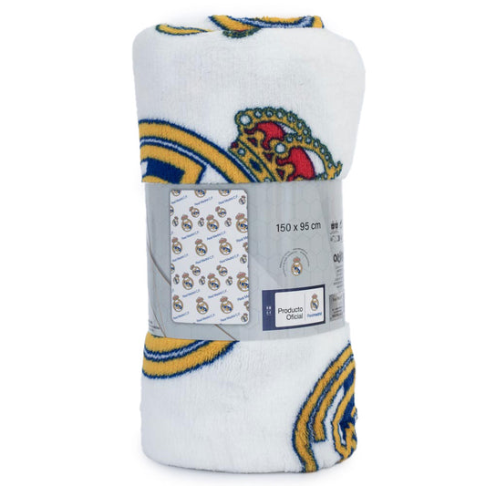 Real Madrid CF Multi Crest Fleece Blanket