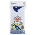 Real Madrid CF Cropped Logo Scarf, close-up detail