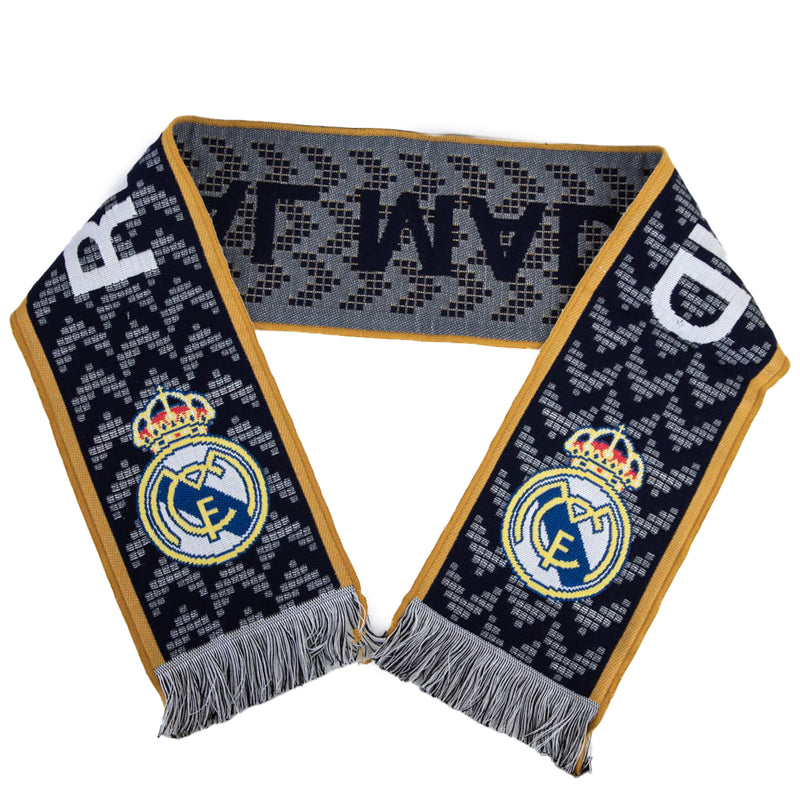 Real Madrid CF Navy Scarf, side angle