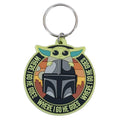 Star Wars: The Mandalorian Grogu & Mando PVC Keyring collectible from Infinity Collectables 2026