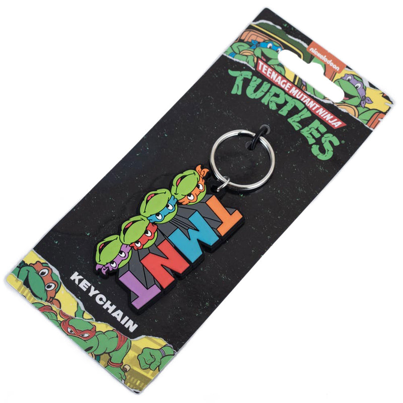 Teenage Mutant Ninja Turtles PVC Keyring, side angle