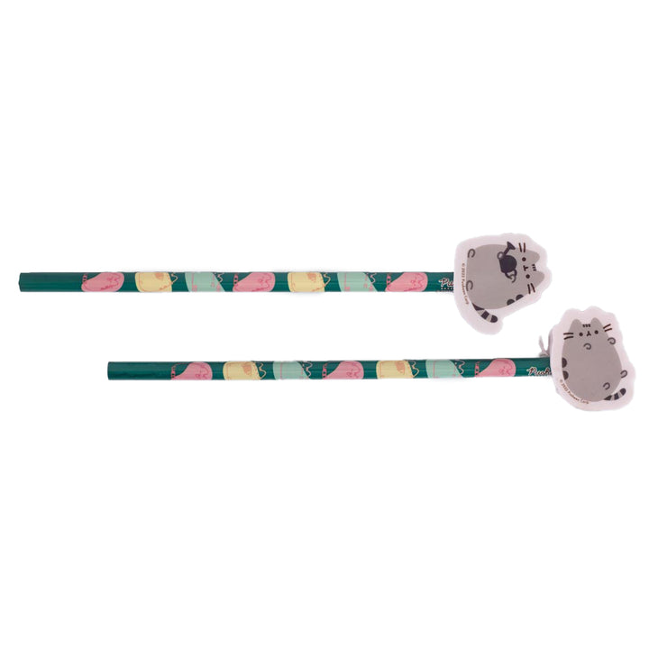 Pusheen 2-Pack Pencil & Topper Set