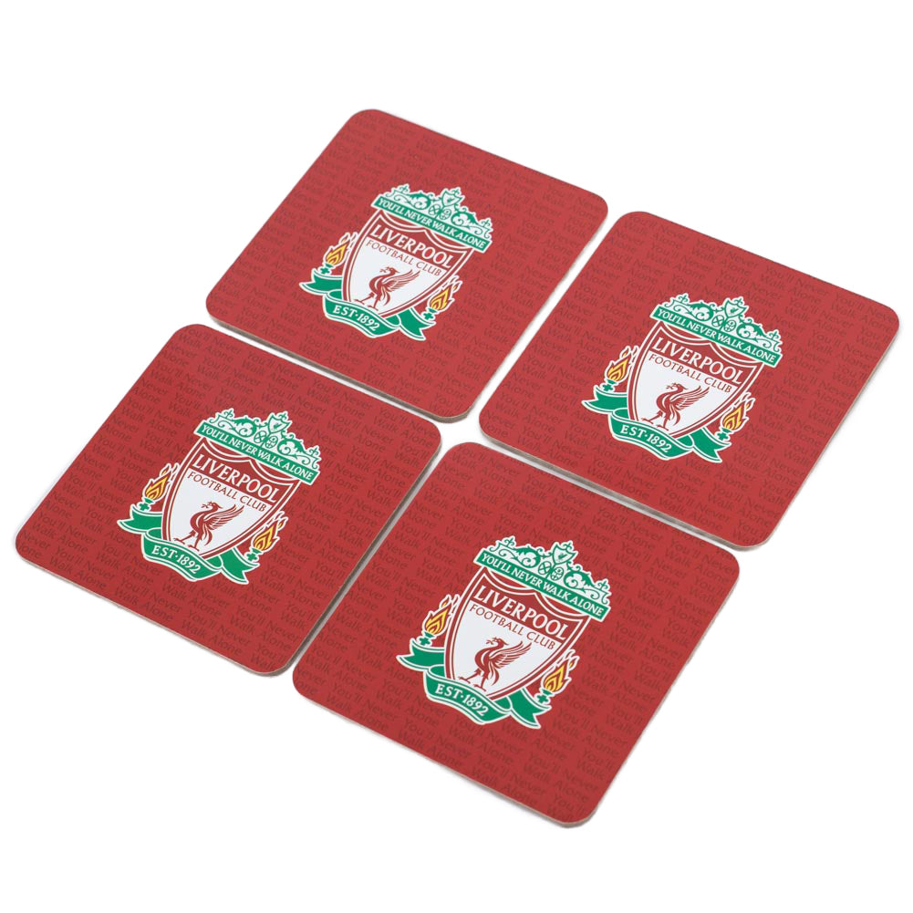 Liverpool FC 4-Pack Cork Coaster